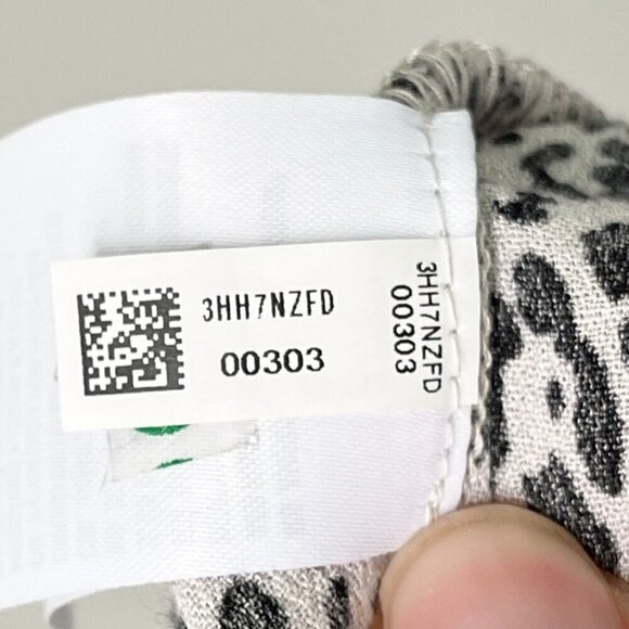 American Eagle Women's Mini Skirt XS High Waisted Leopard Print Ruffled Hem Tan - Picture 8 of 8